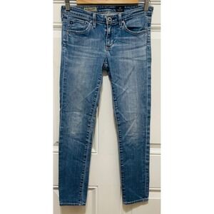 AG Jeans Stevie Ankle Slim Straight‎ Leg Denim Blue Jeans Size 26R